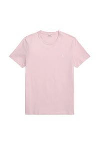 Polo Ralph Lauren T-Shirt 710671438520 Różowy Custom Slim Fit. Typ kołnierza: polo. Kolor: różowy. Materiał: bawełna #5