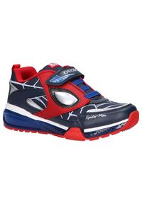 Geox - Buty GEOX J BAYONYC B. Niebieski. Kolor: niebieski. Materiał: syntetyk, tkanina. Sport: turystyka piesza