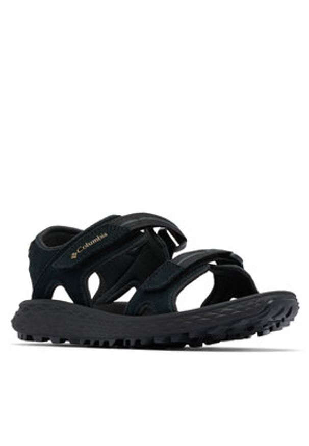 columbia - Columbia Sandały Konos™ Hiker 2-Strap 2121311 Czarny. Kolor: czarny. Materiał: zamsz, skóra