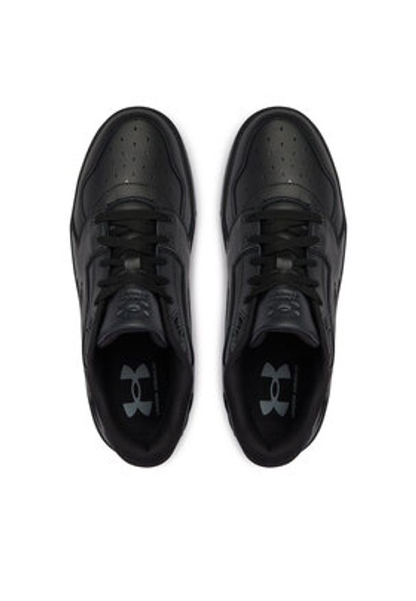 Under Armour Sneakersy UA Flex 6007037 002 Czarny. Kolor: czarny. Materiał: skóra