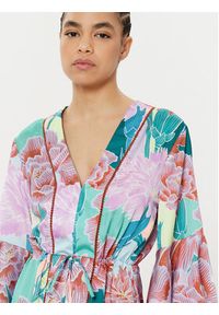 Maaji Sukienka letnia Japanese Eden PT2472CPO003 Fioletowy Regular Fit. Kolor: fioletowy. Materiał: syntetyk. Sezon: lato #4
