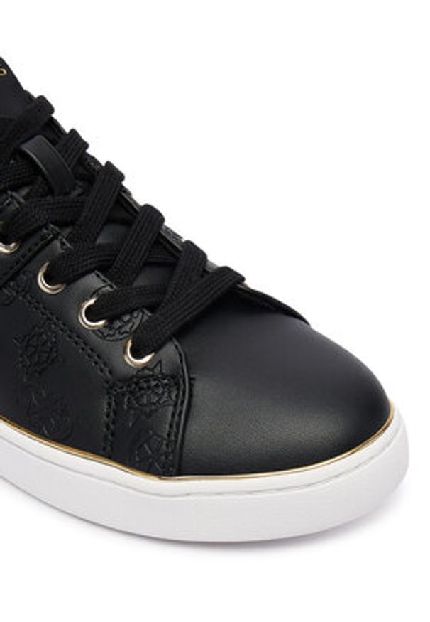 Guess Sneakersy FLFBTZ FAL12 Czarny. Kolor: czarny. Materiał: skóra