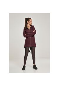 Urban Classics - Parka dla kobiet Urban Classic sweat. Kolor: czerwony. Sezon: zima #1