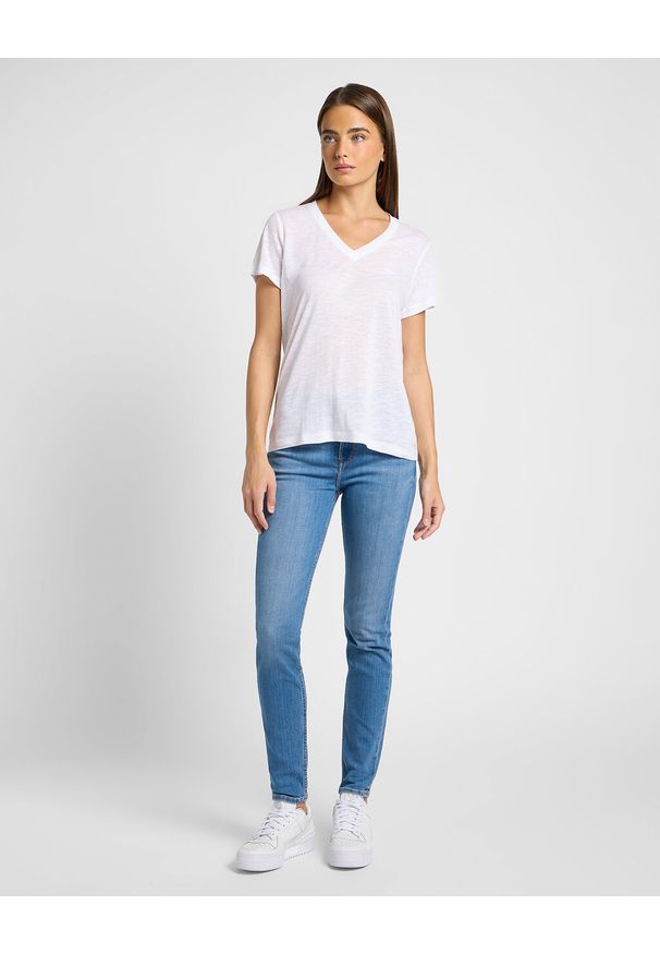 Lee - LEE DAMSKIE SPODNIE JEANSOWE SCARLETT HIGH OUTER LIMIT 112359639 L626016290