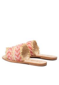 Manebi Klapki Leather Sandals S 8.3 Y0 Różowy. Kolor: różowy. Materiał: materiał #3