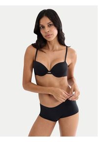 Triumph Biustonosz z fiszbiną Body Make-Up Illusion 10226399 Czarny. Kolor: czarny. Materiał: syntetyk #5