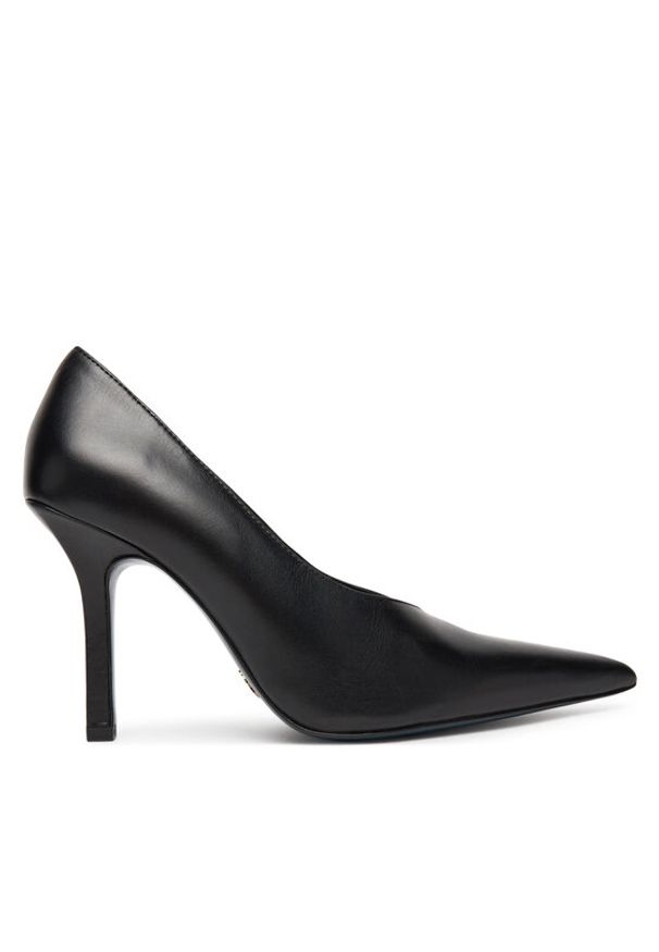Patrizia Pepe Szpilki 8Z0106 L166 Czarny. Kolor: czarny. Materiał: skóra. Obcas: na szpilce