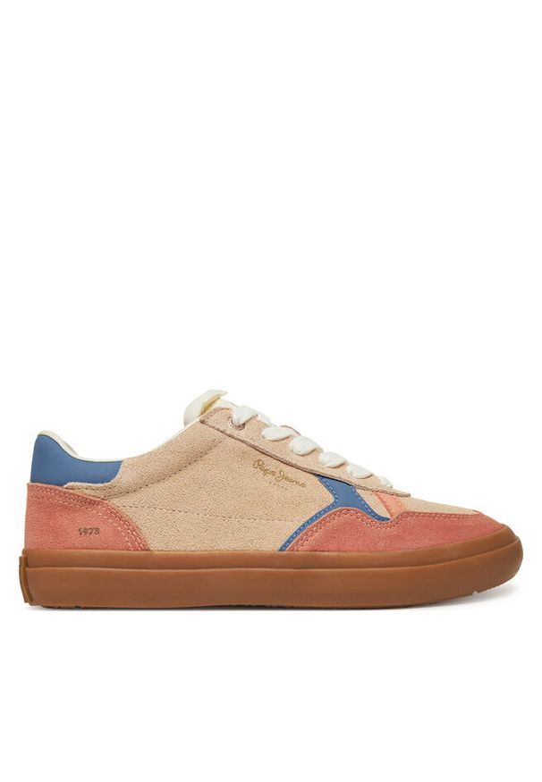 Sneakersy Pepe Jeans. Kolor: beżowy