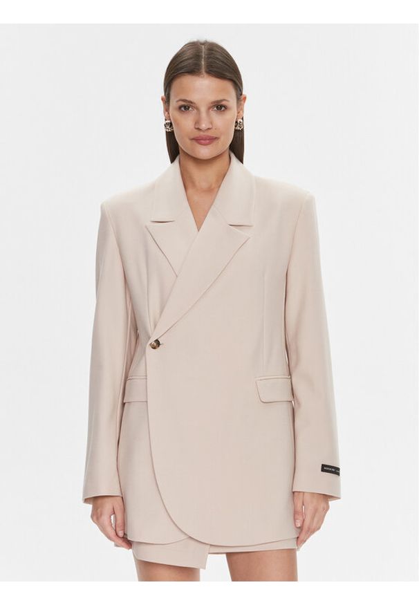 Herskind Marynarka Lilith 5010993 Beżowy Regular Fit. Kolor: beżowy. Materiał: syntetyk
