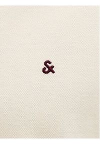 Jack & Jones Polo Paulos 12136668 Kremowy Regular Fit. Typ kołnierza: polo. Kolor: kremowy. Materiał: bawełna #2