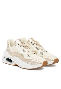 MICHAEL Michael Kors Sneakersy Toni 43T5TRFS2B Beżowy. Kolor: beżowy. Materiał: materiał #3