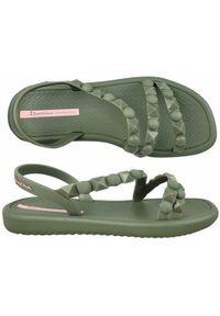 Buty do chodzenia damskie Ipanema Meu Sol Flatform Ad. Kolor: wielokolorowy, zielony. Materiał: materiał, syntetyk