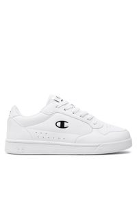 Champion Sneakersy New Court Low Cut Shoe S22075-CHA-WW006 Biały. Kolor: biały. Materiał: skóra