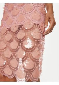 ROTATE Spódnica ołówkowa Dula 1134461922 Różowy Slim Fit. Kolor: różowy. Materiał: syntetyk #3