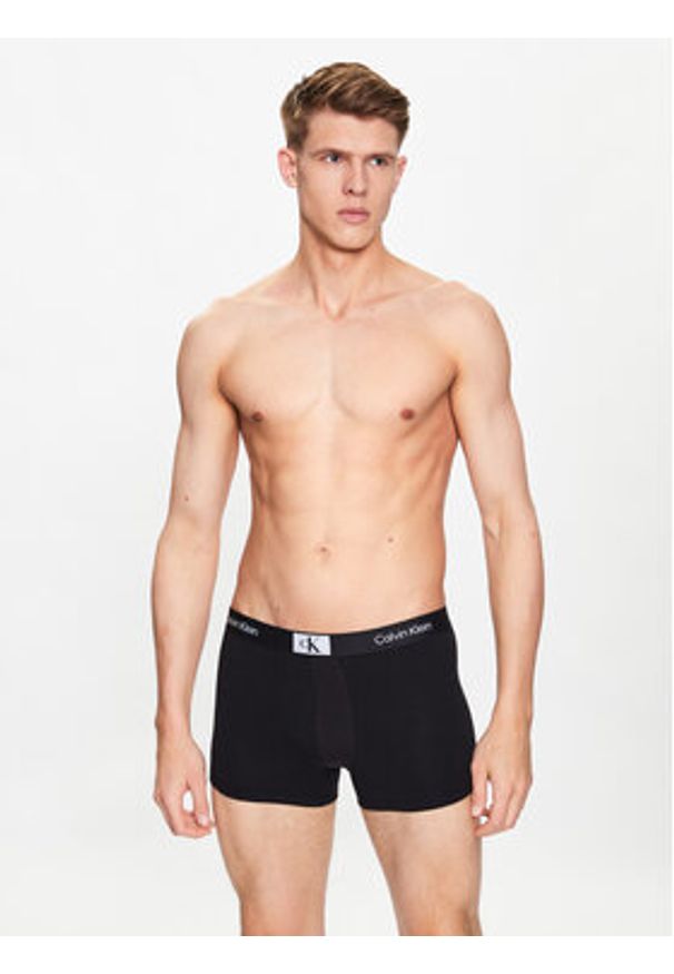 Calvin Klein Underwear Komplet 3 par bokserek 000NB3528A Czarny. Kolor: czarny. Materiał: bawełna