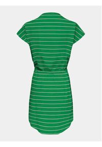 only - ONLY Sukienka codzienna May 15153021 Zielony Regular Fit. Okazja: na co dzień. Kolor: zielony. Materiał: bawełna. Typ sukienki: proste. Styl: casual