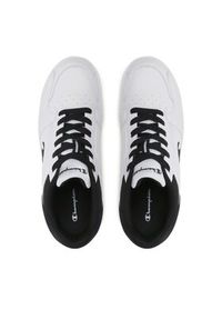 Champion Sneakersy S22066-WW001 Biały. Kolor: biały. Materiał: skóra #5