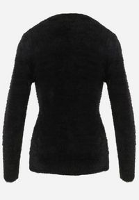 Born2be - Czarny Sweter Wełniany z Alpaką Ithei. Kolor: czarny. Materiał: wełna. Długość rękawa: długi rękaw. Długość: długie. Wzór: jednolity. Sezon: zima. Styl: klasyczny #5