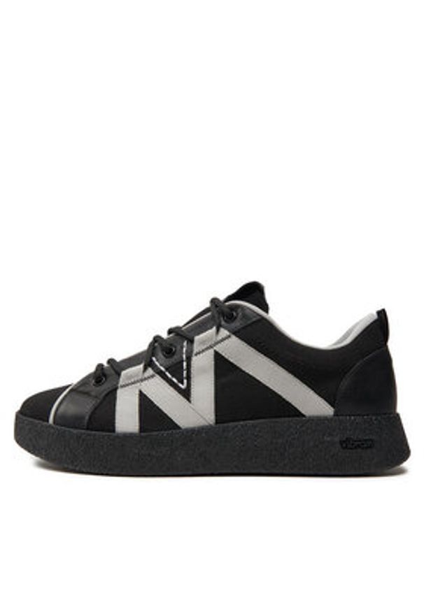 Vic Matié Sneakersy 1E8350U_E40BEUB001 Czarny. Kolor: czarny. Materiał: materiał
