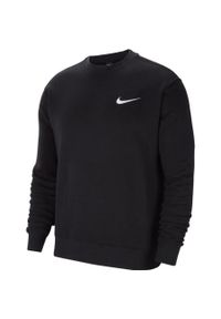 Bluza do piłki nożnej męska Nike Park 20 Fleece Crew. Kolor: czarny