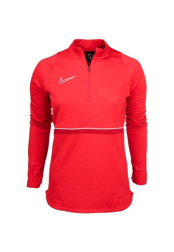 Bluza sportowa damska Nike Dri-Fit Academy. Kolor: czerwony. Technologia: Dri-Fit (Nike)