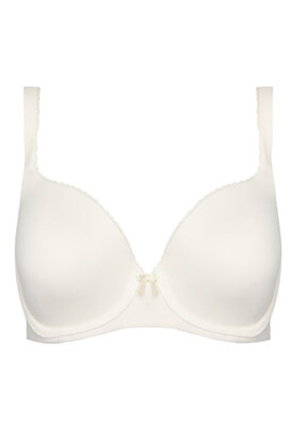 Triumph Biustonosz z fiszbiną Perfectly Soft 10131358 Biały. Kolor: biały. Materiał: syntetyk