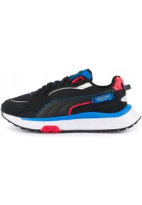 Puma - Męskie buty sportowe sneakersy PUMA WILD RIDER. Kolor: czarny