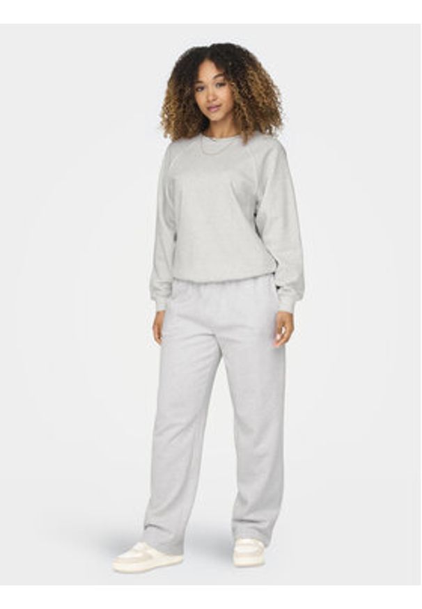 only - ONLY Bluza Daze 15325979 Szary Regular Fit. Kolor: szary. Materiał: bawełna
