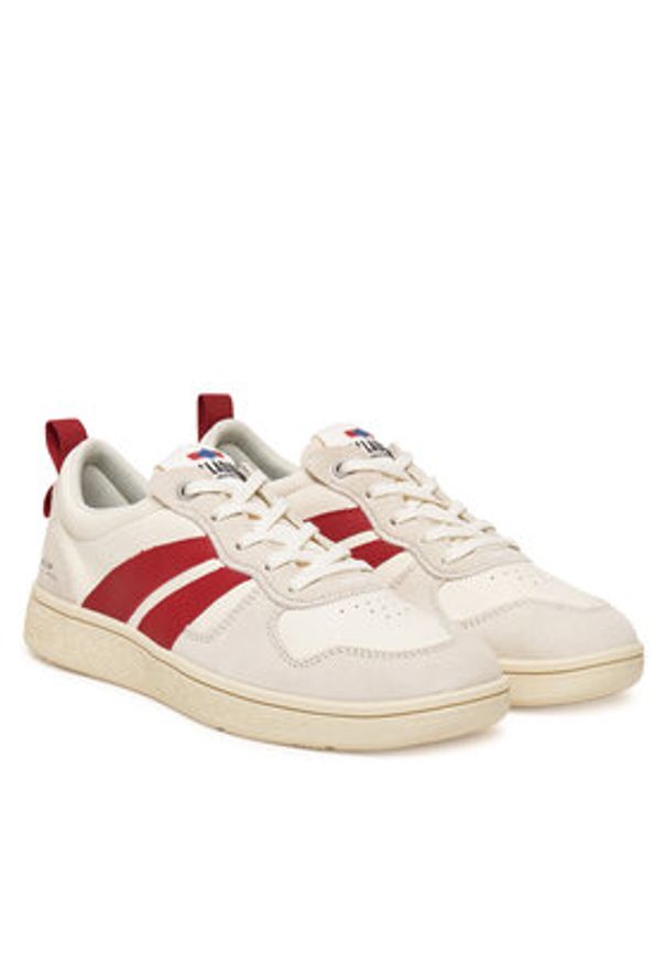 Palladium Sneakersy Pallacup Flame Lth 74485-174-M Biały. Kolor: biały. Materiał: skóra, zamsz
