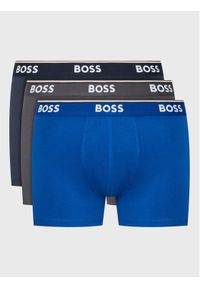 BOSS - Boss Komplet 3 par bokserek 50475282 Kolorowy. Materiał: bawełna. Wzór: kolorowy