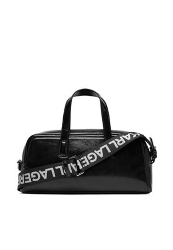 Karl Lagerfeld Jeans Torebka B1W30144 Czarny. Kolor: czarny. Materiał: skórzane