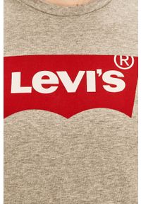 Levi's® - Levi's - T-shirt Graphic Set 17783.0138-C18976H215. Okazja: na spotkanie biznesowe. Kolor: szary. Wzór: nadruk. Styl: biznesowy #3