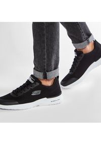 skechers - Skechers Sneakersy Winly 232007/BKW Czarny. Kolor: czarny. Materiał: materiał #7