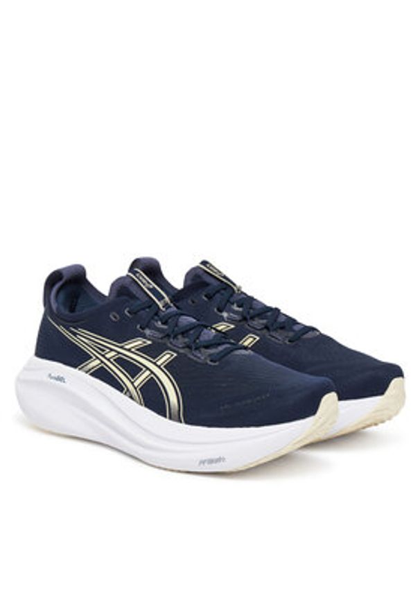 Asics Buty do biegania Gel-Nimbus 27 1011B958 Granatowy. Kolor: niebieski. Materiał: mesh, materiał