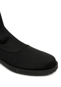 Love Moschino - LOVE MOSCHINO Muszkieterki JA26074G0NIM0000 Czarny. Kolor: czarny. Materiał: materiał #5