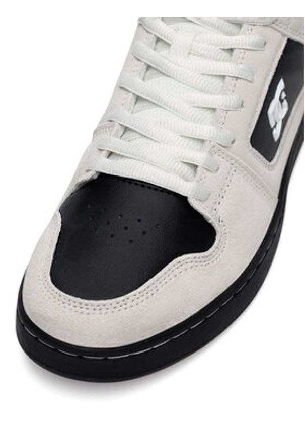 DC Shoes Sneakersy MANTECA 4 HI S ADYS100791-XWWK Biały. Kolor: biały. Materiał: skóra, zamsz