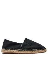 Jack & Jones - Espadryle Jack&Jones. Kolor: czarny
