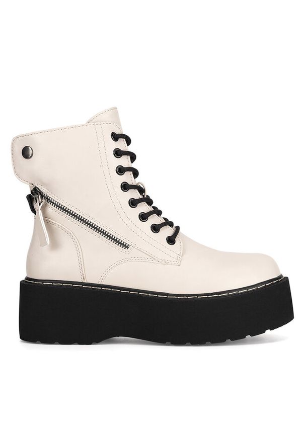 Trzewiki DeeZee. Kolor: beżowy