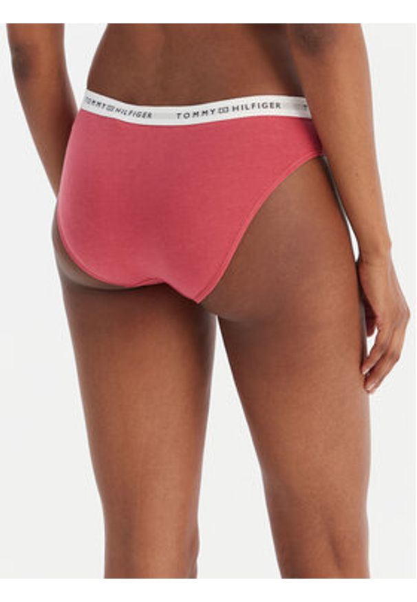 TOMMY HILFIGER - Tommy Hilfiger Figi klasyczne UW0UW05876 Różowy. Kolor: różowy. Materiał: bawełna