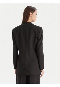 Hugo - HUGO Marynarka Amelora 50547694 Czarny Oversize. Kolor: czarny. Materiał: syntetyk #2