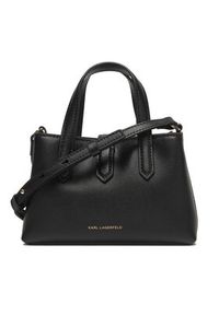 Karl Lagerfeld - KARL LAGERFELD Torebka B1W32027 Czarny. Kolor: czarny. Materiał: skórzane #3