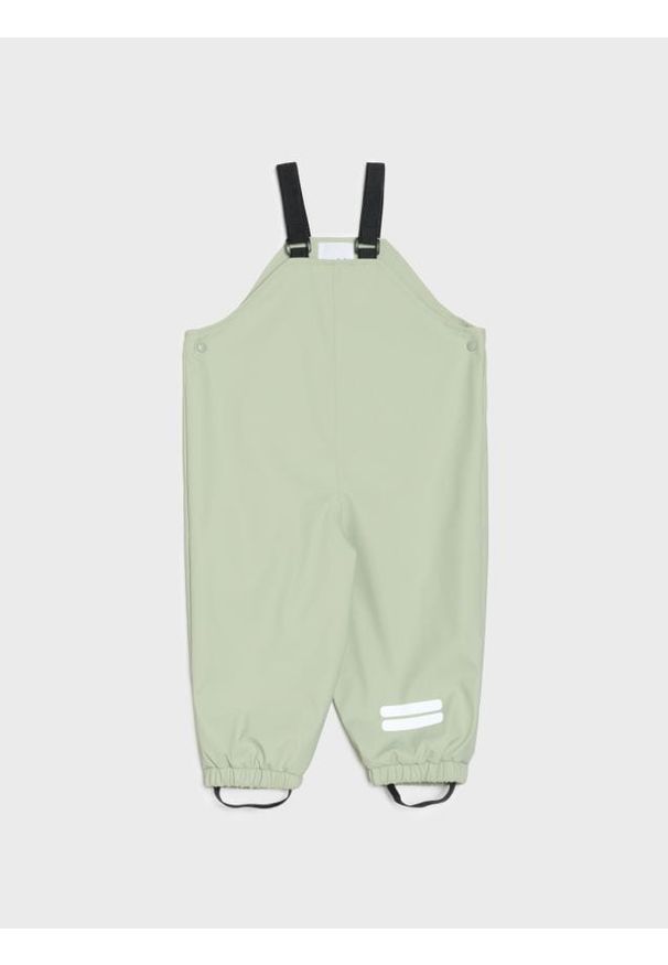 Sinsay - Wodoodporne ogrodniczki z odblaskowymi elementami - zielony. Kolor: zielony