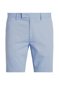 Polo Ralph Lauren Szorty materiałowe 710646709052 Błękitny Slim Fit. Kolor: niebieski. Materiał: bawełna