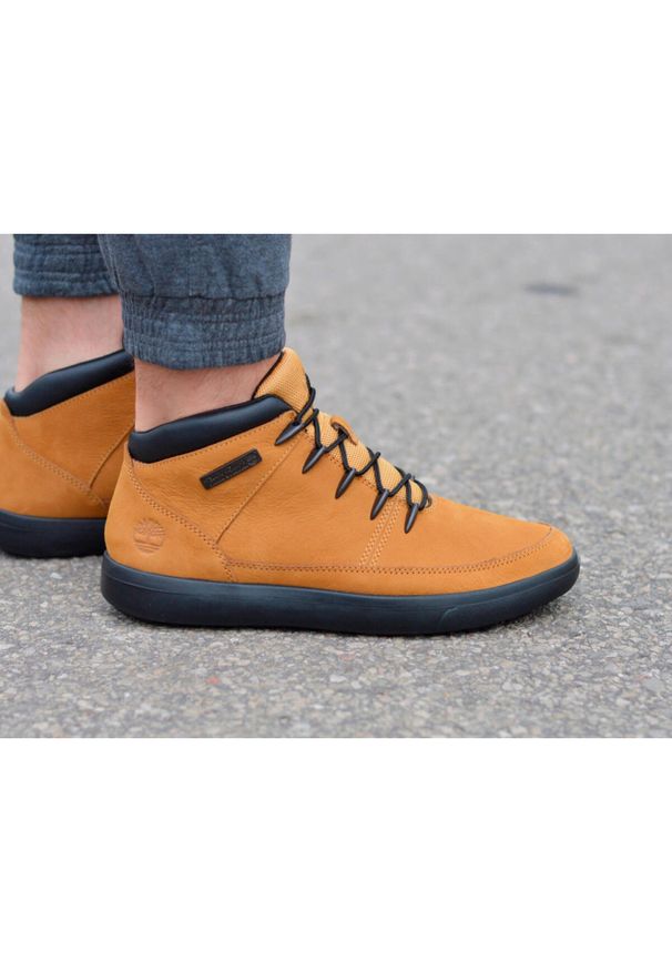 Buty lifestyle męskie Timberland Ashwood Park A2GS9. Kolor: żółty