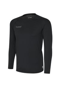 Koszulka termoaktywna z długim rękawem dla dorosłych Hummel First Performance. Kolor: czarny. Materiał: jersey. Długość rękawa: długi rękaw. Długość: długie #1