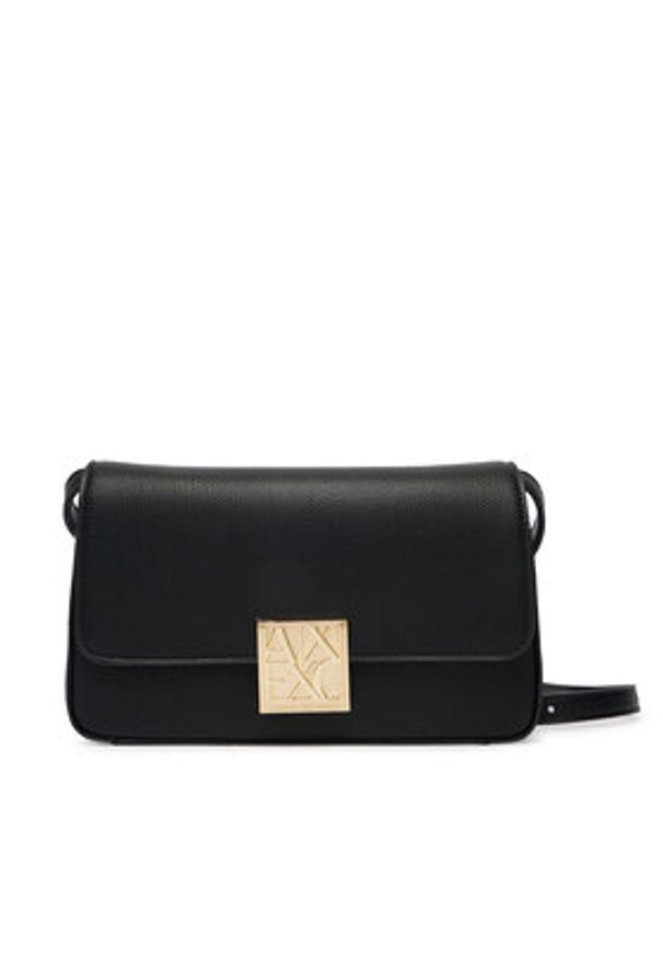 Armani Exchange Torebka XW002171 AF19895 UC001 Czarny. Kolor: czarny. Materiał: skórzane