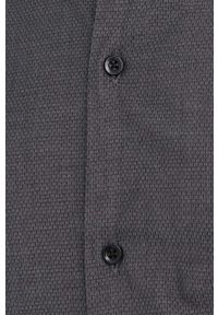 Liu Jo koszula męska kolor szary regular z kołnierzykiem klasycznym. Typ kołnierza: kołnierzyk klasyczny. Kolor: szary. Styl: klasyczny #2