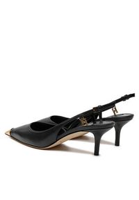 Elisabetta Franchi Sandały SA-07L-46E2-V500 Czarny. Kolor: czarny. Materiał: skóra #4