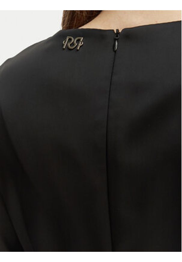 Rinascimento Sukienka koktajlowa CFC0127457003 Czarny Regular Fit. Kolor: czarny. Materiał: syntetyk. Styl: wizytowy