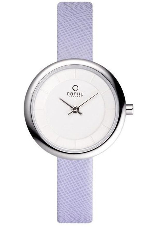 OBAKU Zegarek dla dzieci Obaku Denmark V146LCIRQ fioletowy. Kolor: fioletowy